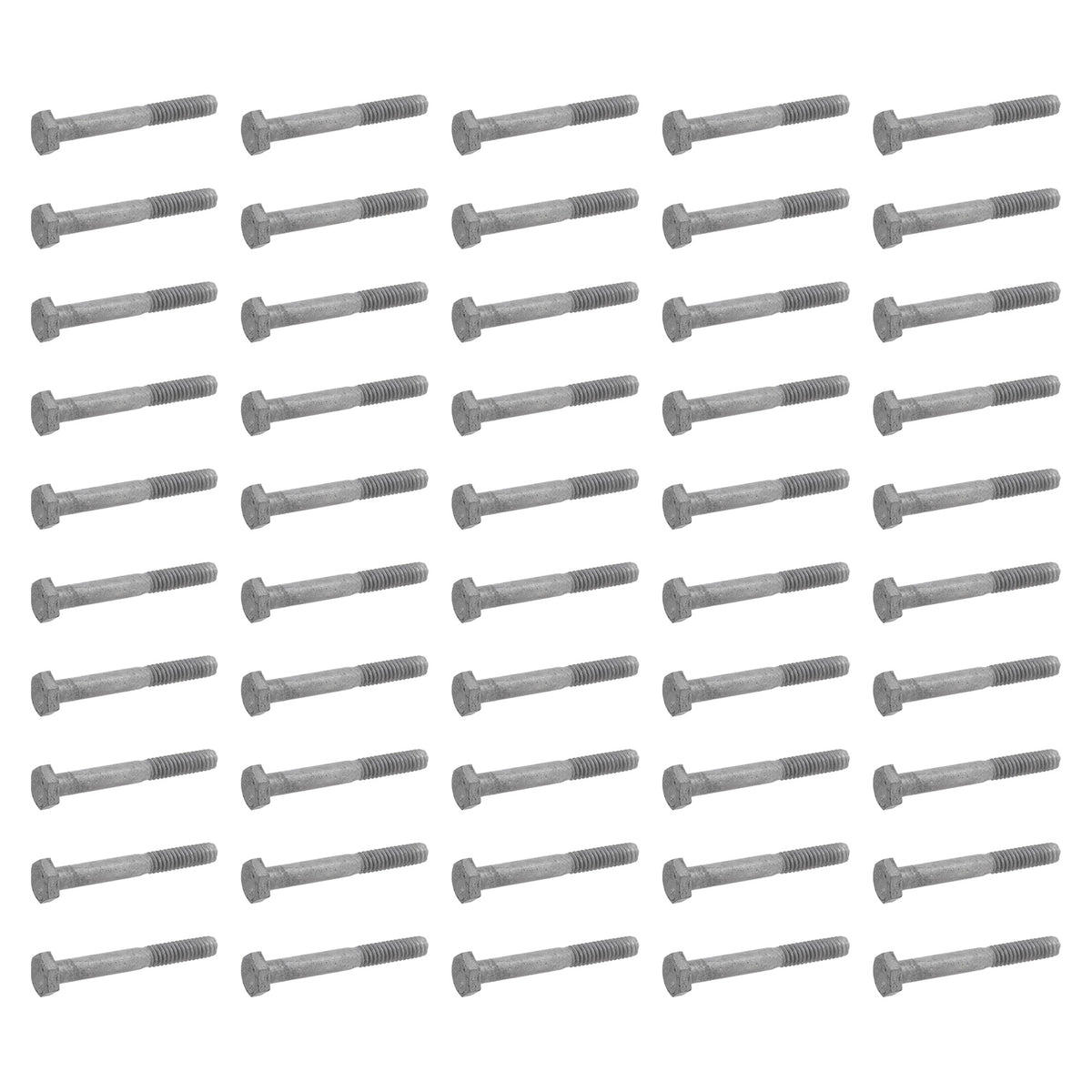 Hillman Galvanized 3/8 x 4 Inch Hex Bolts, Wood-Wood/Metal-Metal, (50pk) (Used)