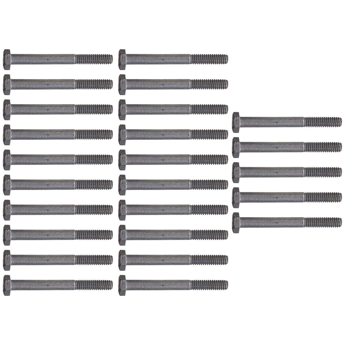Hillman 0.5 x 6 Inch Hex Bolts, Wood to Wood/Metal to Metal (25pk) (Open Box)