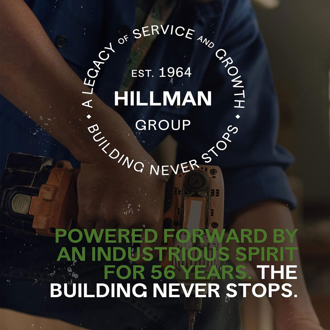 Hillman 1/4" x 1.5" L Steel Mushroom Head Hammer Drive Masonry Anchor (100 Pack) - VMInnovations