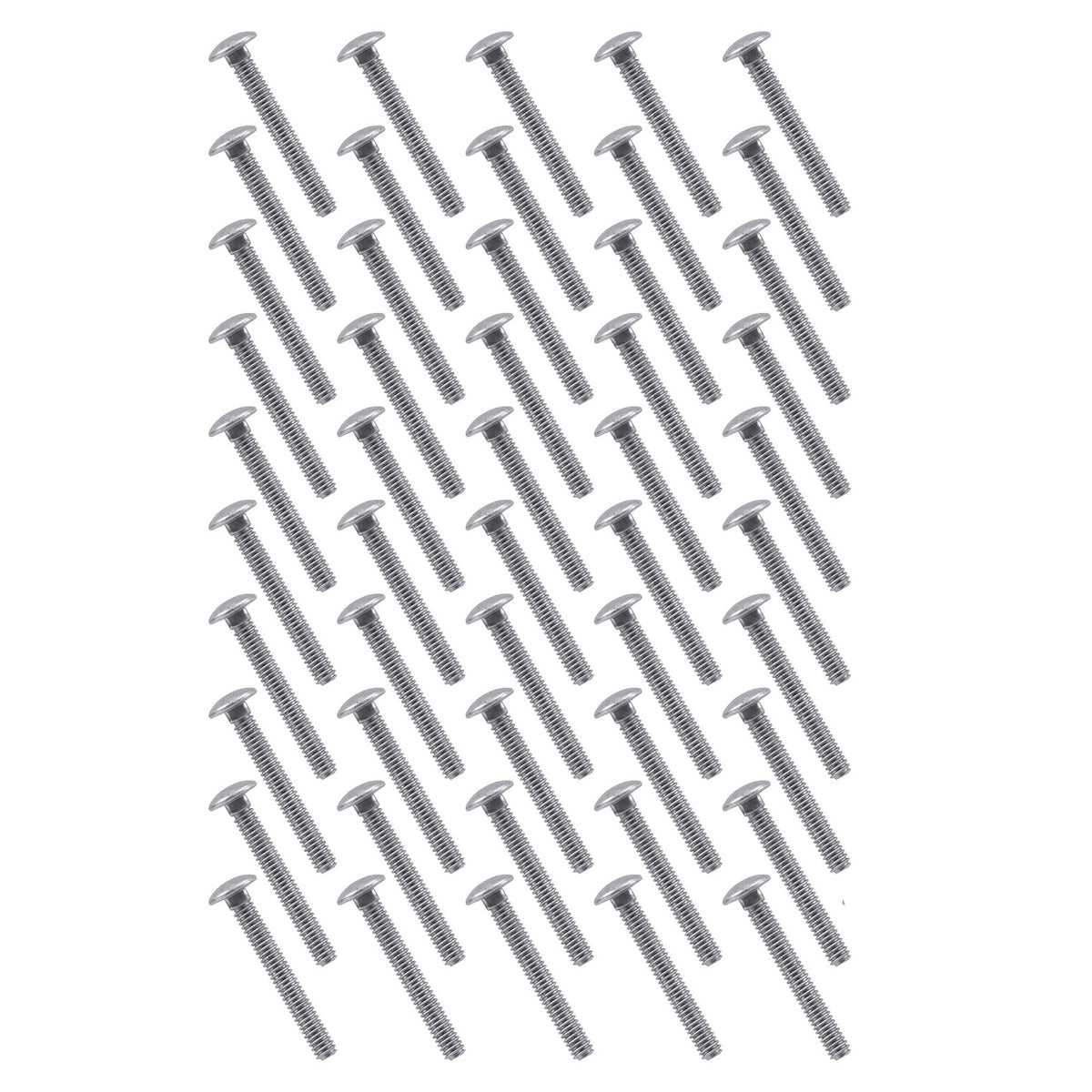 Hillman .94" x 6 Galvanized Carriage Bolts for Wood or Metal, (50 Pack) (Used)