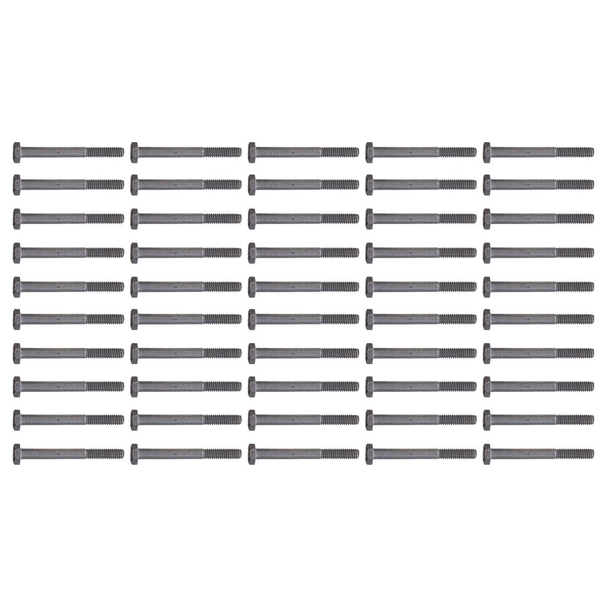 Hillman Galvanized 3/8"x5" Hex Bolts, Wood to Wood/Metal to Metal (50pk) (Used)
