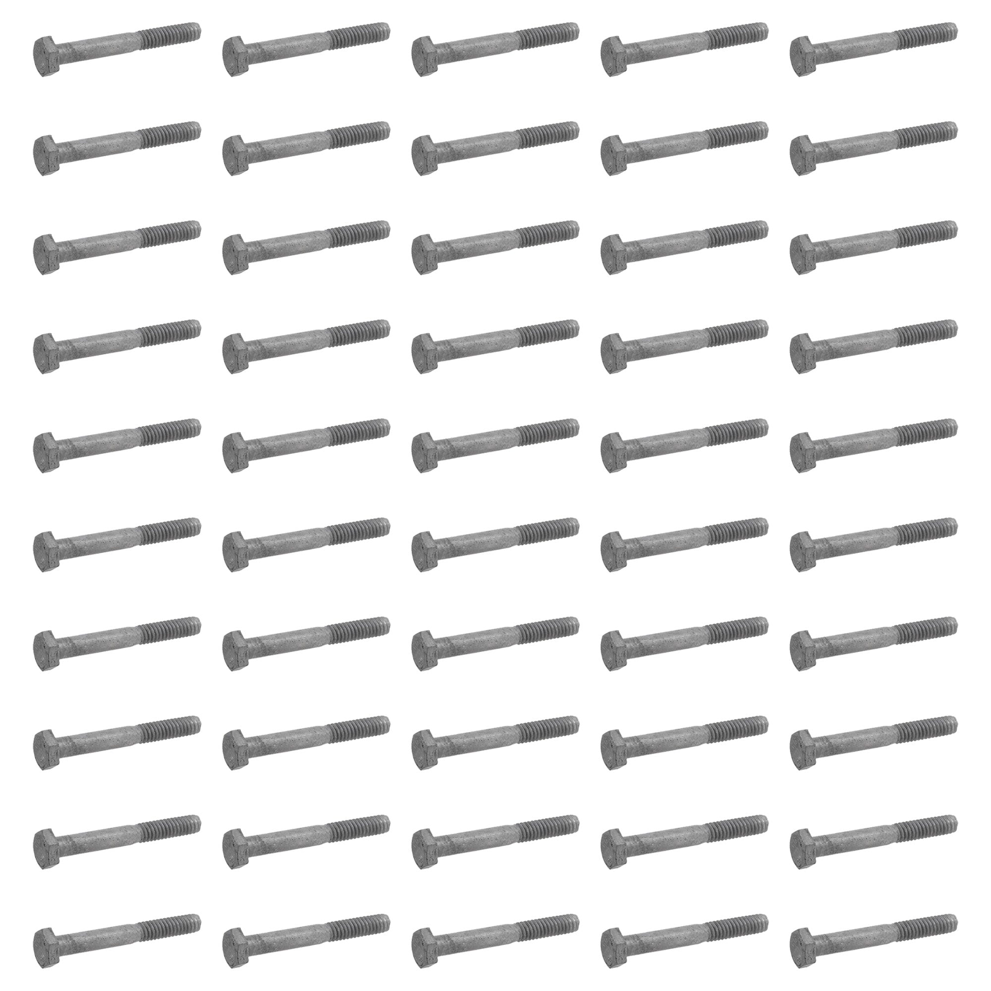 Hillman Galvanized 3/8 x 6 Inch Hex Bolts, Wood to Wood/Metal to Metal (50 Pack) - VMInnovations