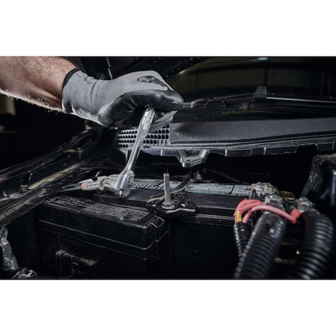 Dewalt 50 Piece 3/8 Inch Mechanics Hand Tool and Socket Set, SAE and Metric - VMInnovations