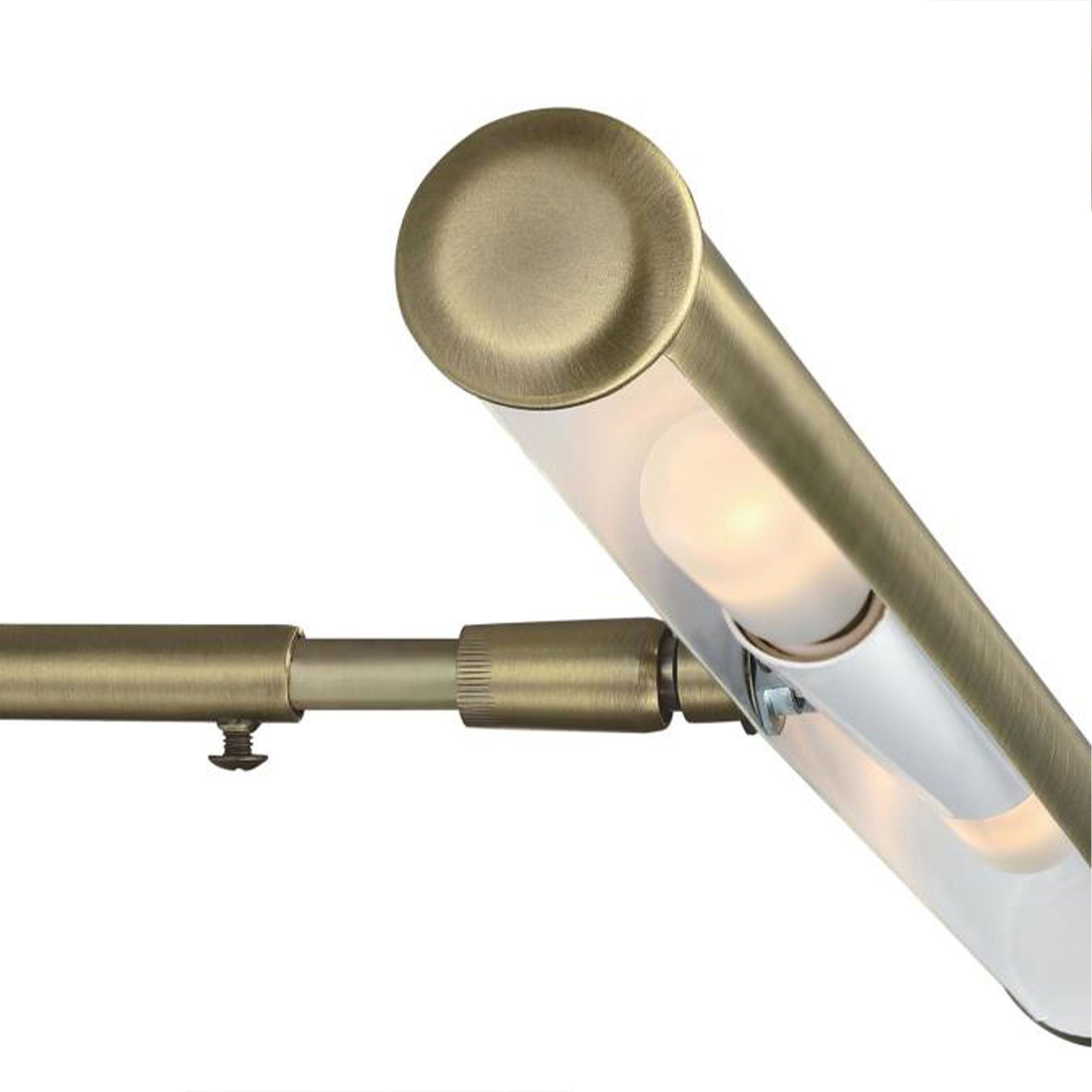 Westinghouse 14 Inch Antique Brass Slimline Picture Light with In Line Switch - VMInnovations