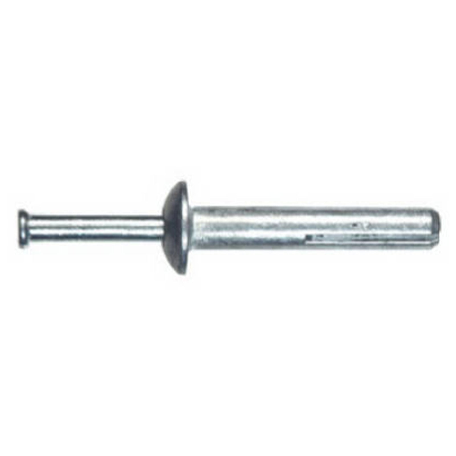 Hillman 1/4" x 1.5" L Steel Mushroom Head Hammer Drive Masonry Anchor (100 Pack) - VMInnovations