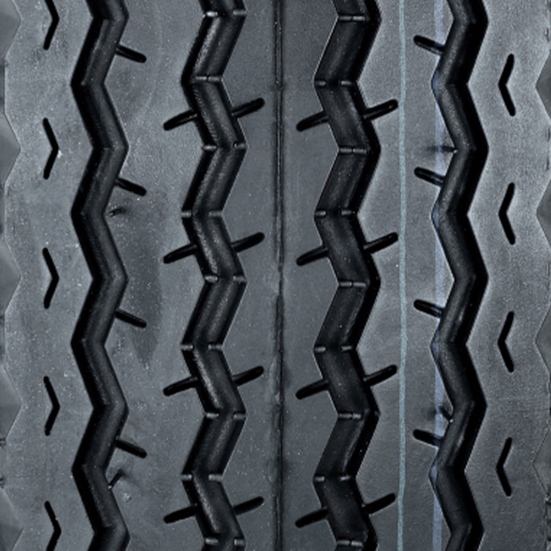 Kenda Loadstar 480-12 LRC Utility Trailer Tire and 4-Hole Custom Spoke Wheel - VMInnovations