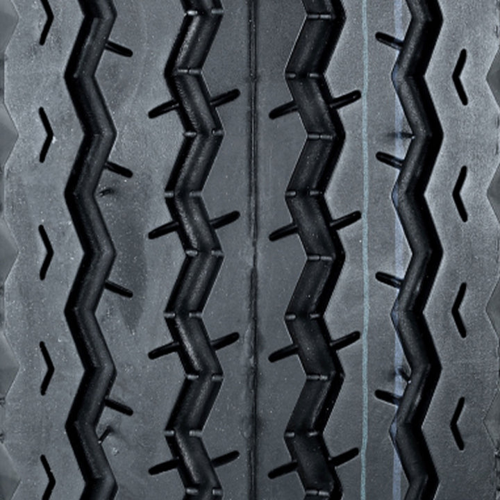 Kenda Loadstar 480-12 LRC Utility Trailer Tire and 4-Hole Custom Spoke Wheel - VMInnovations