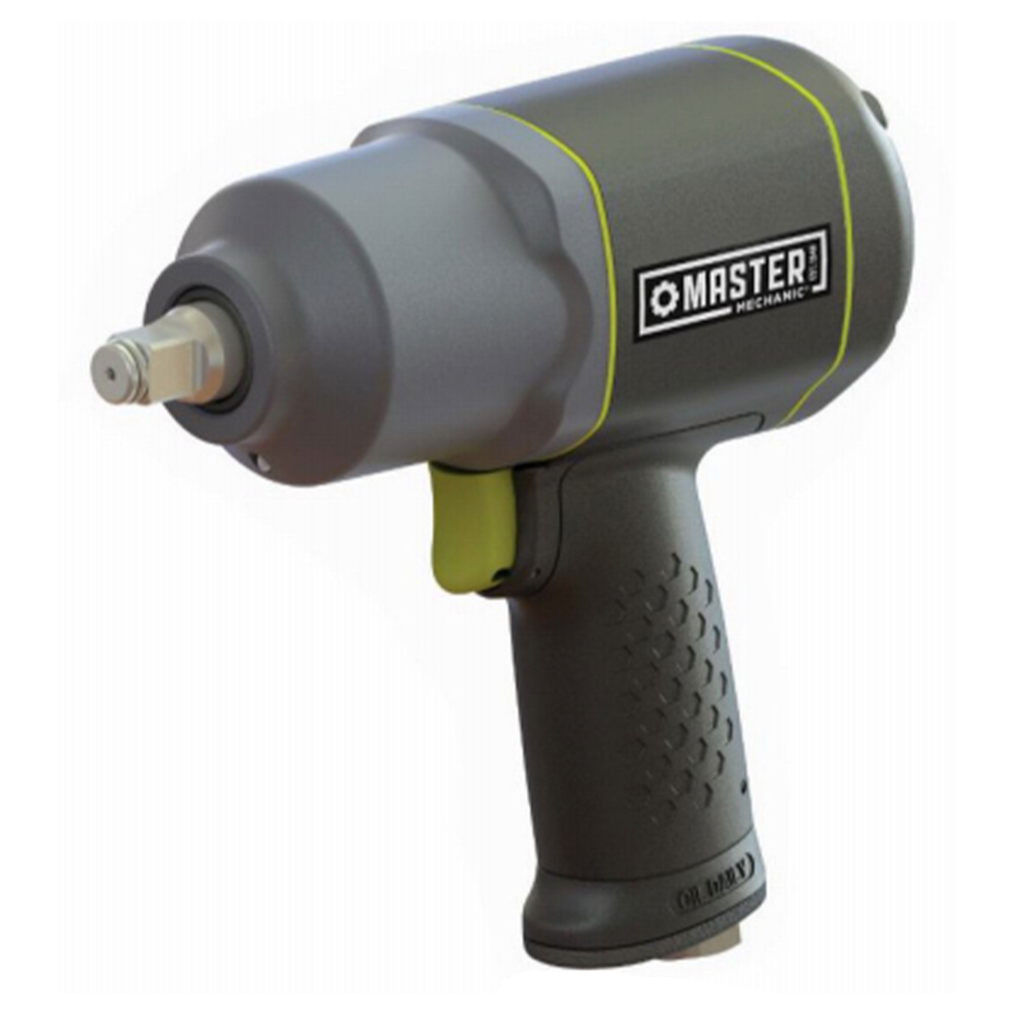 Master Mechanic 4.6 CFM 90 PSI 1/2" Pneumatic Composite Air Impact Wrench w/Grip - VMInnovations
