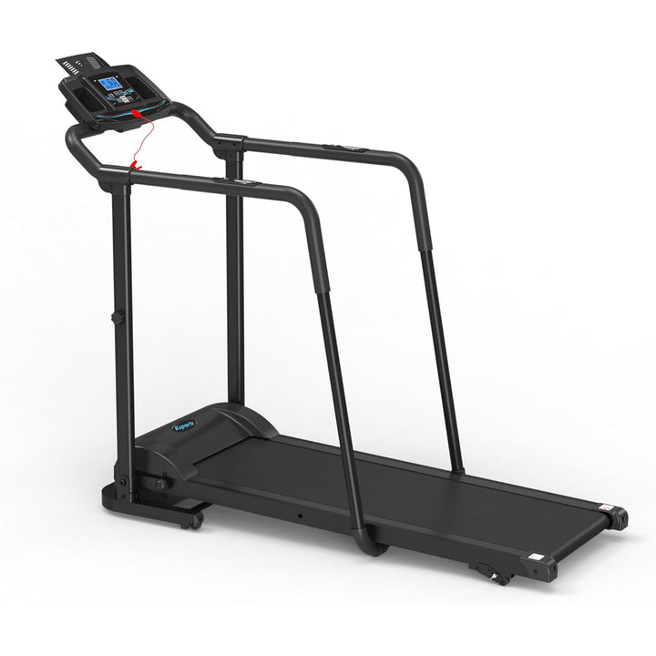 Ksports Advanced Rehab Treadmill 2.25 Horsepower Motor, Bluetooth Kinomap, Black - VMInnovations