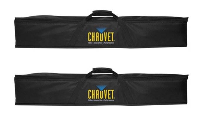 (2) CHAUVET CHS-60 DJ Gear Bags for Colorstrip/Colorrail/Colorband & Colortube