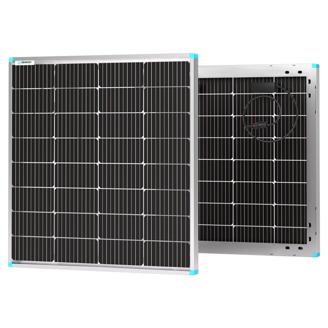 Renogy Monocrystalline Bidacial Solar Panel Module Charger, 115 Watt, 12 Volts