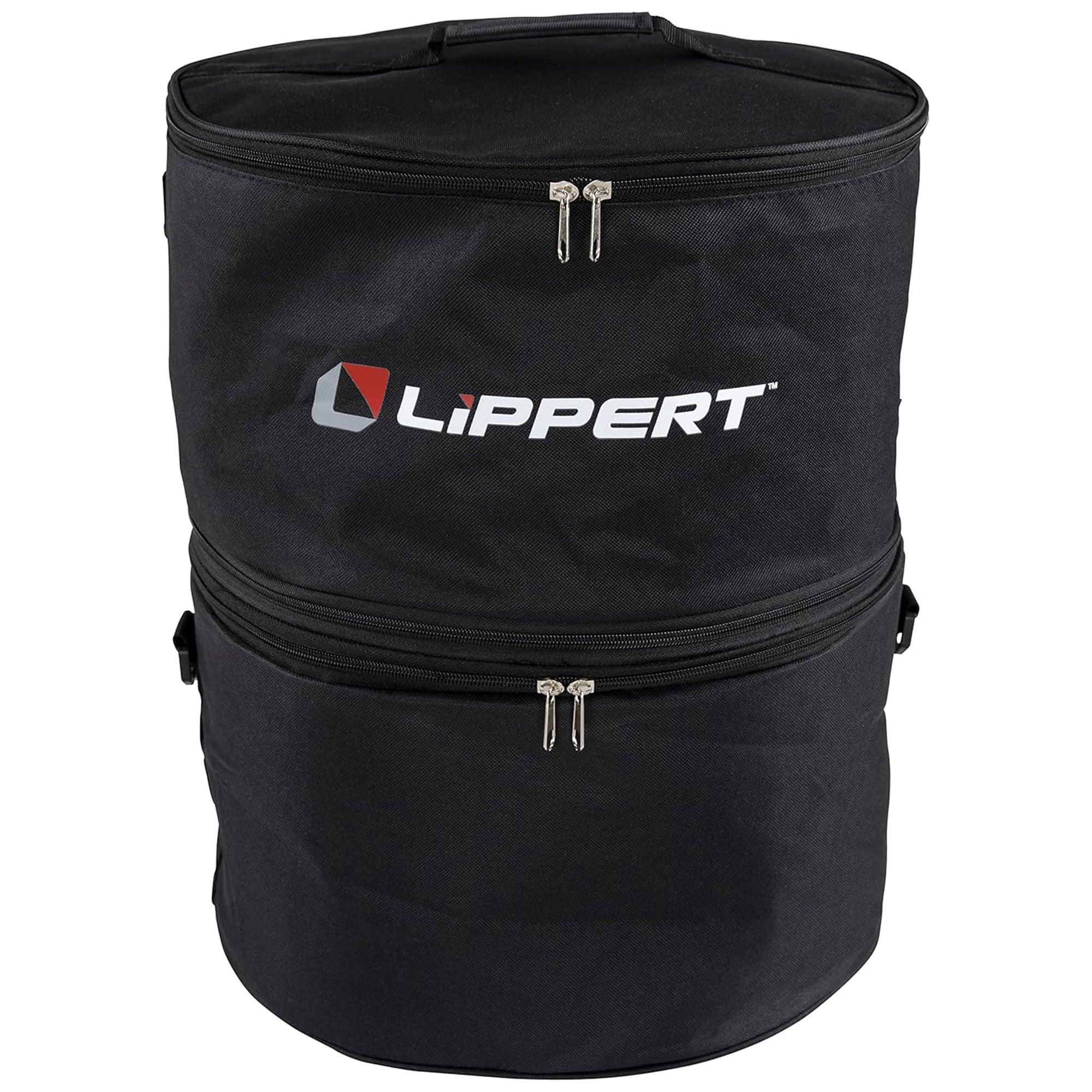 Lippert Portable Charcoal Grill w/Cooler Attachment & Carry Case, Red (Open Box) - VMInnovations