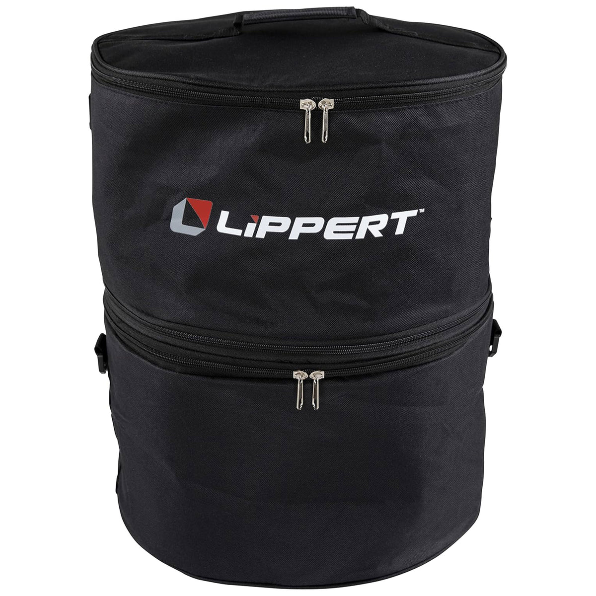 Lippert Odyssey Portable Charcoal Grill w/Cooler Attachment & Carry Case, Red - VMInnovations