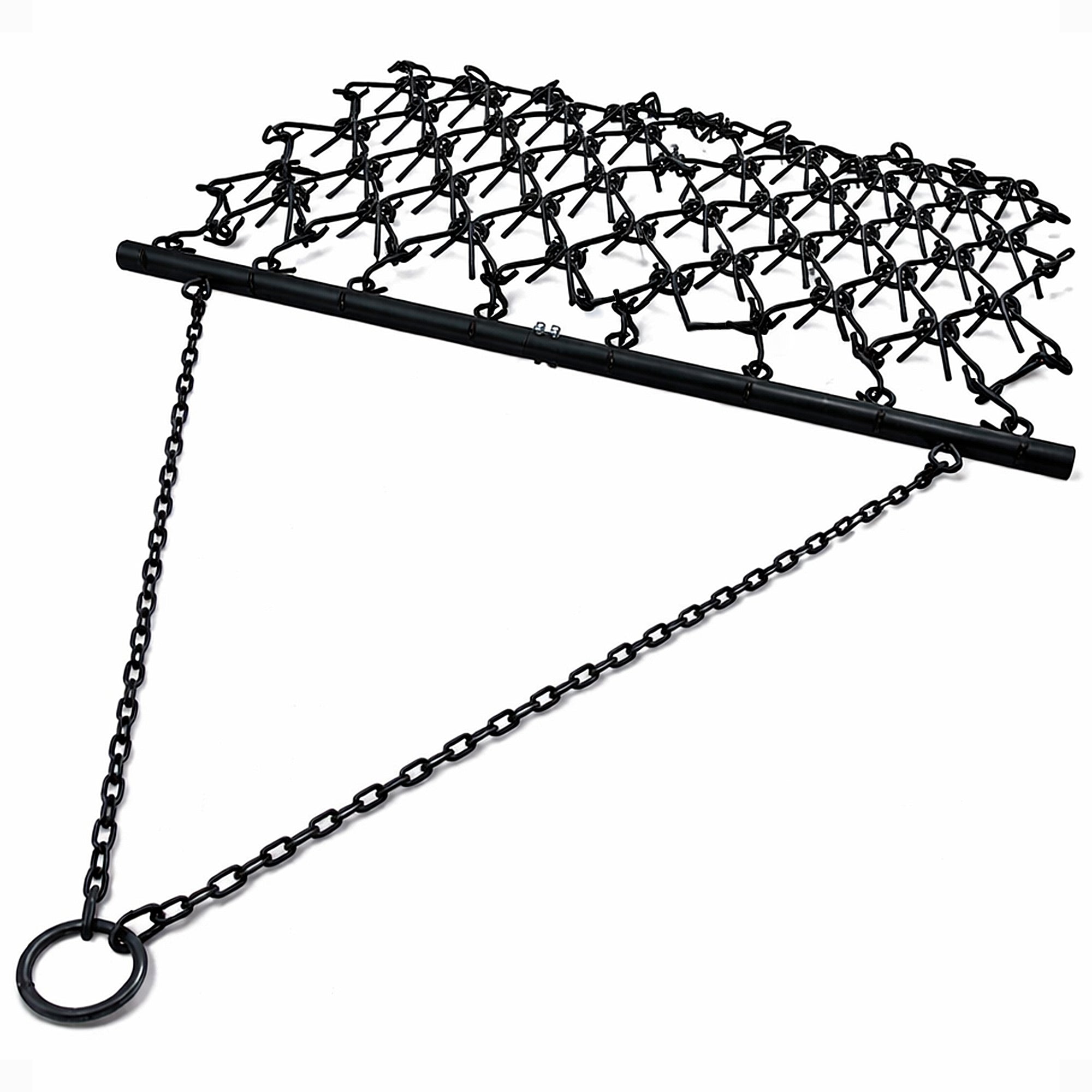 Field Tuff 6x4' Tow Behind Heavy Duty Drag Harrow with Powder Coat Paint Finish - VMInnovations