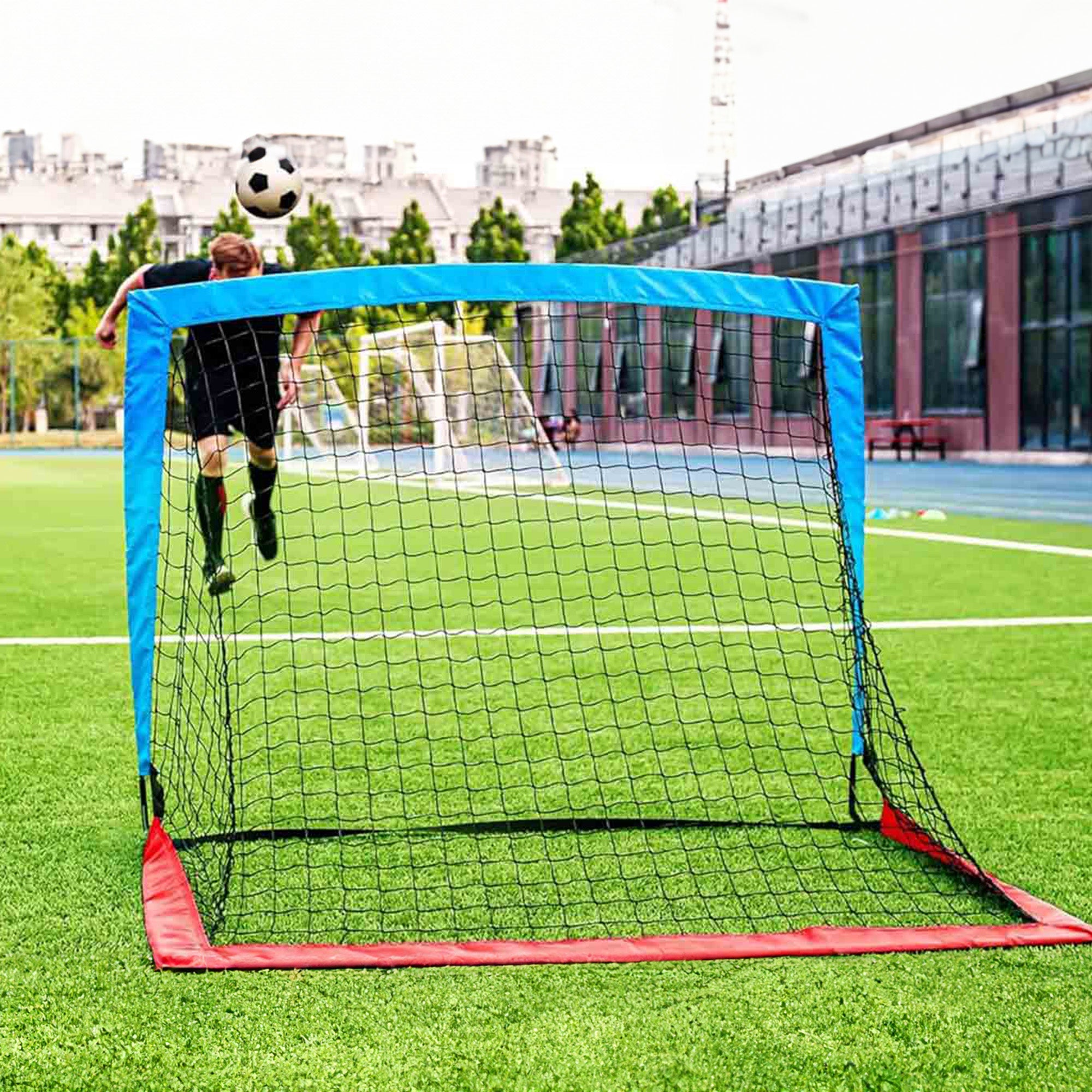 Ksports Squad Outdoor Portable Soccer Goal Set Kids Training Equipment, 4 x 3'