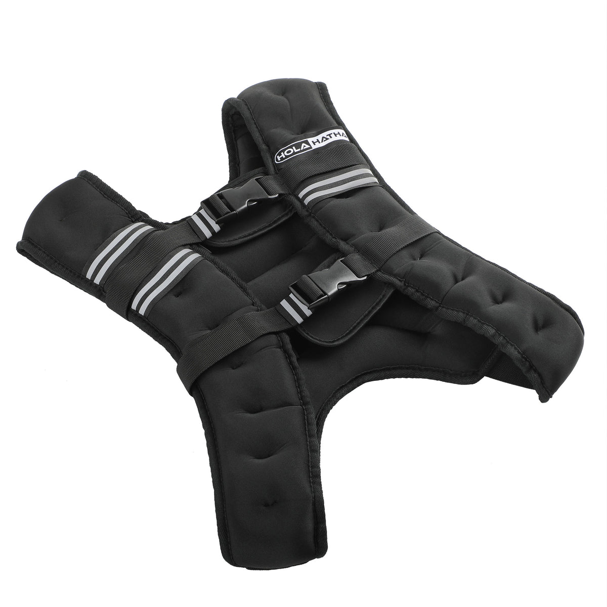 HolaHatha Weighted Running Vest w/Reflective Stripes&Elastic Straps(Open Box) - VMInnovations