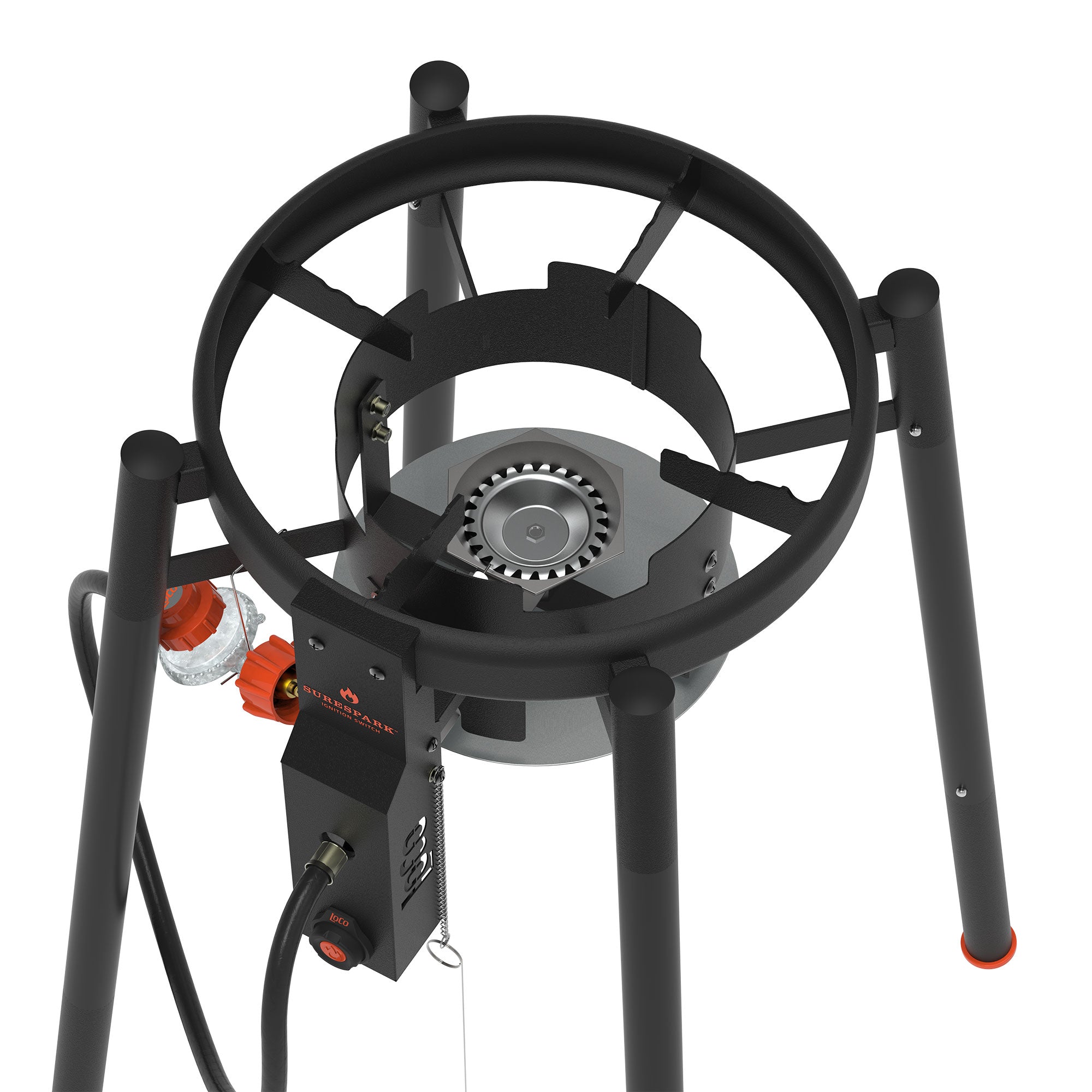 Loco Cookers 22 Inch SureSpark Disco Cooker and 5 Piece Griddle Accessory Kit - VMInnovations