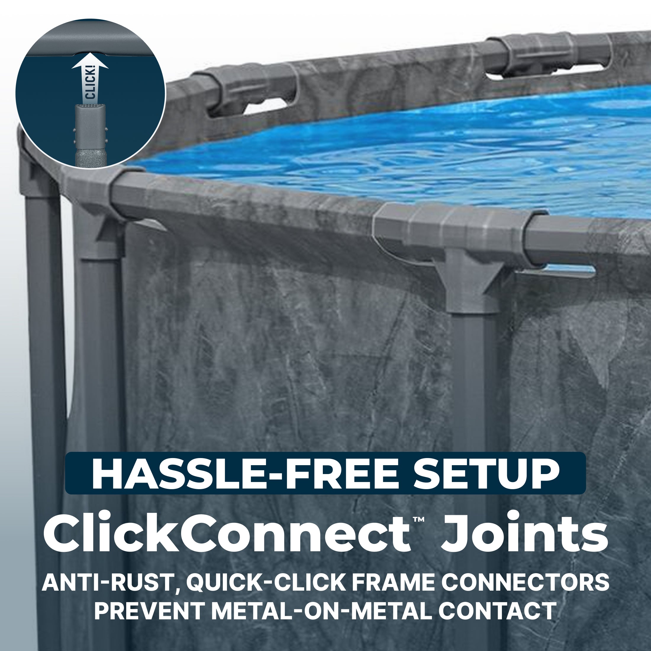 Bestway APX 365 16' x 48" Round Swimming Pool Set w/Pump & Ladder (Open Box) - VMInnovations