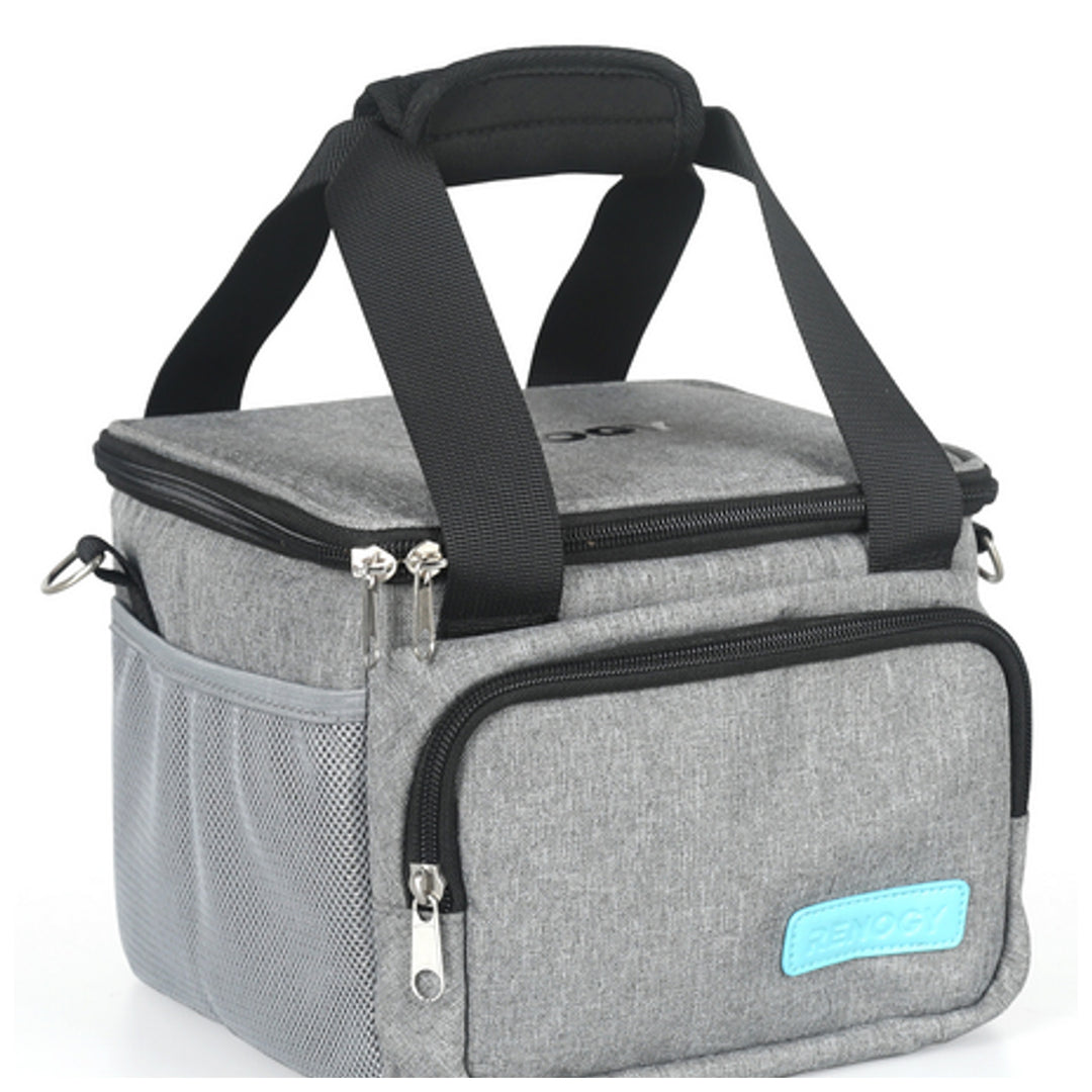 Renogy Carrying Bag with Handle and Strap, for Portable Power Station 200, Gray - VMInnovations