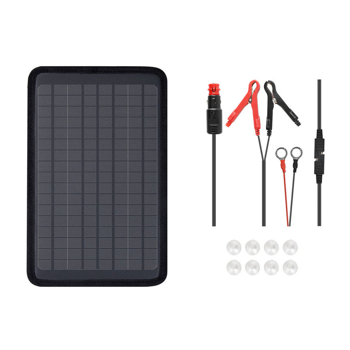 Renogy Solar Trickle Charger Portable Battery Maintainer with Lighter Plug, 5W - VMInnovations