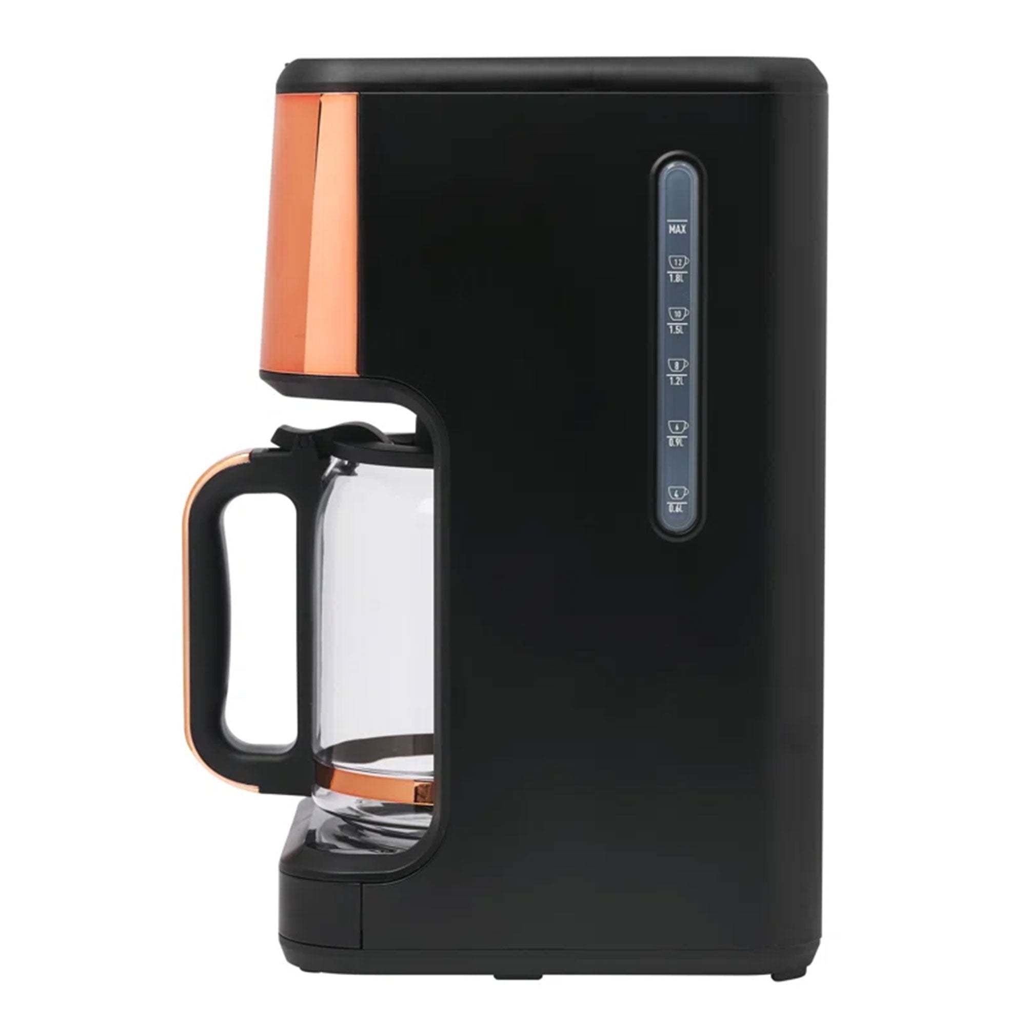 Haden Generous Brew 14 Cup Programmable Coffee Maker Pot, Black/Copper (Used) - VMInnovations