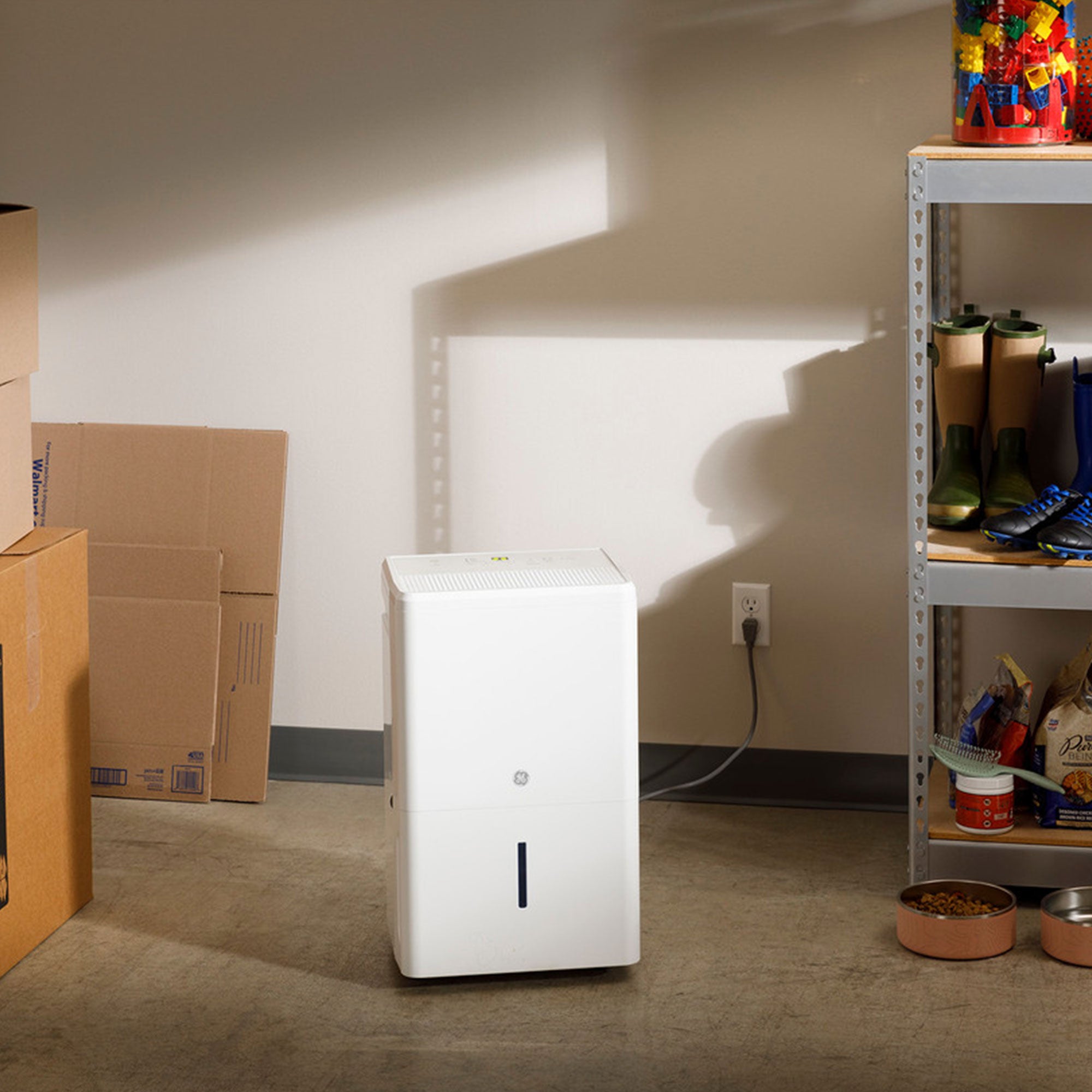 GE 22Pt Dehumidifier for Basement & Bathroom, White(Certified Refurbished)(Used) - VMInnovations
