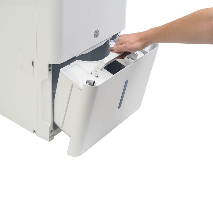 GE 35Pt Dehumidifier for Home Basement & Bathroom, White (Refurbished) - VMInnovations