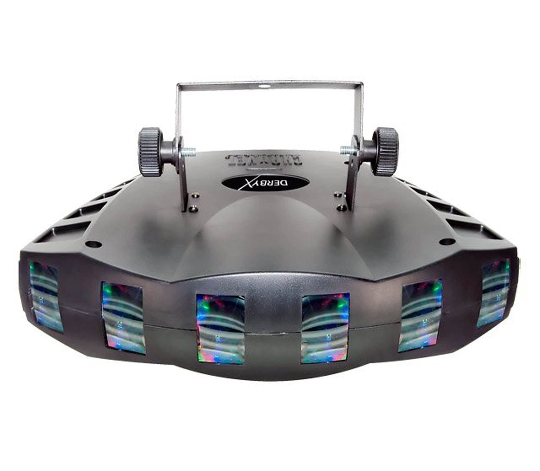 Chauvet DJ DERBY X RGB DMX Pro DJ Strobe Light + H700 Fog Machine + Strobe Light