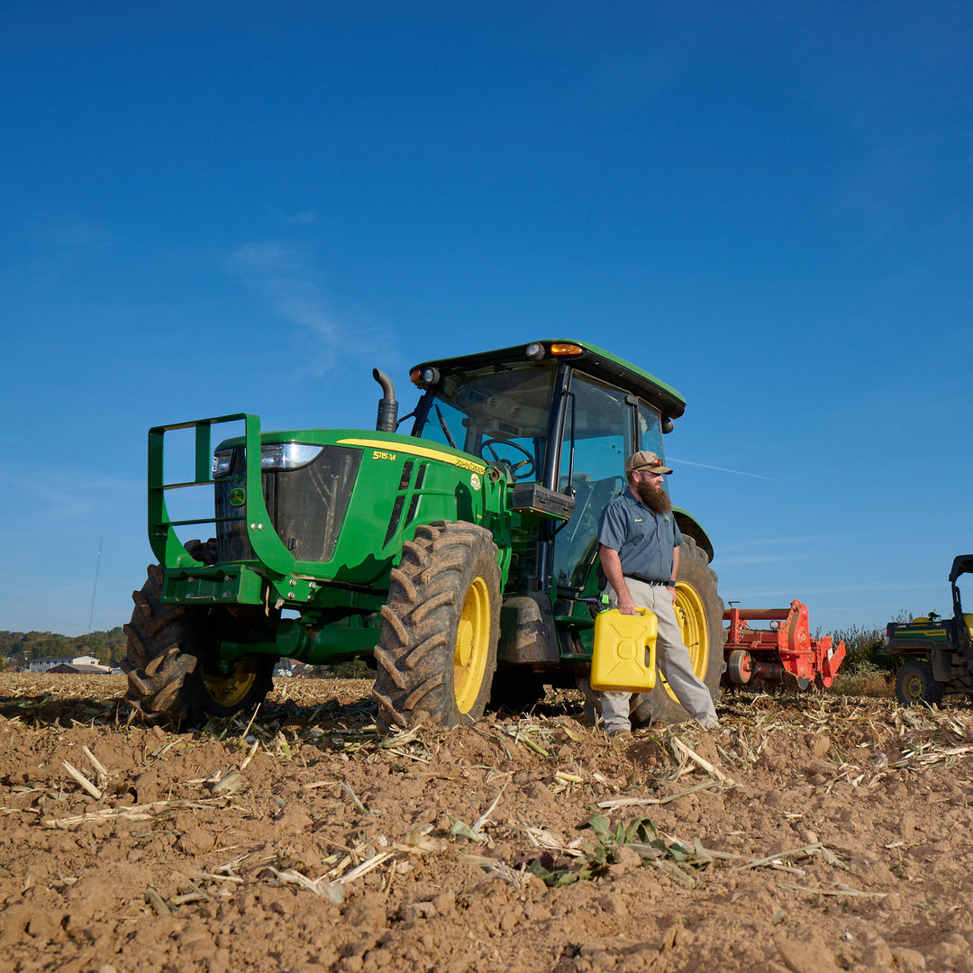 Scepter SmartControl Dual Handle Diesel Gas Container Jug, 5 Gal, 2 Pack, Yellow - VMInnovations