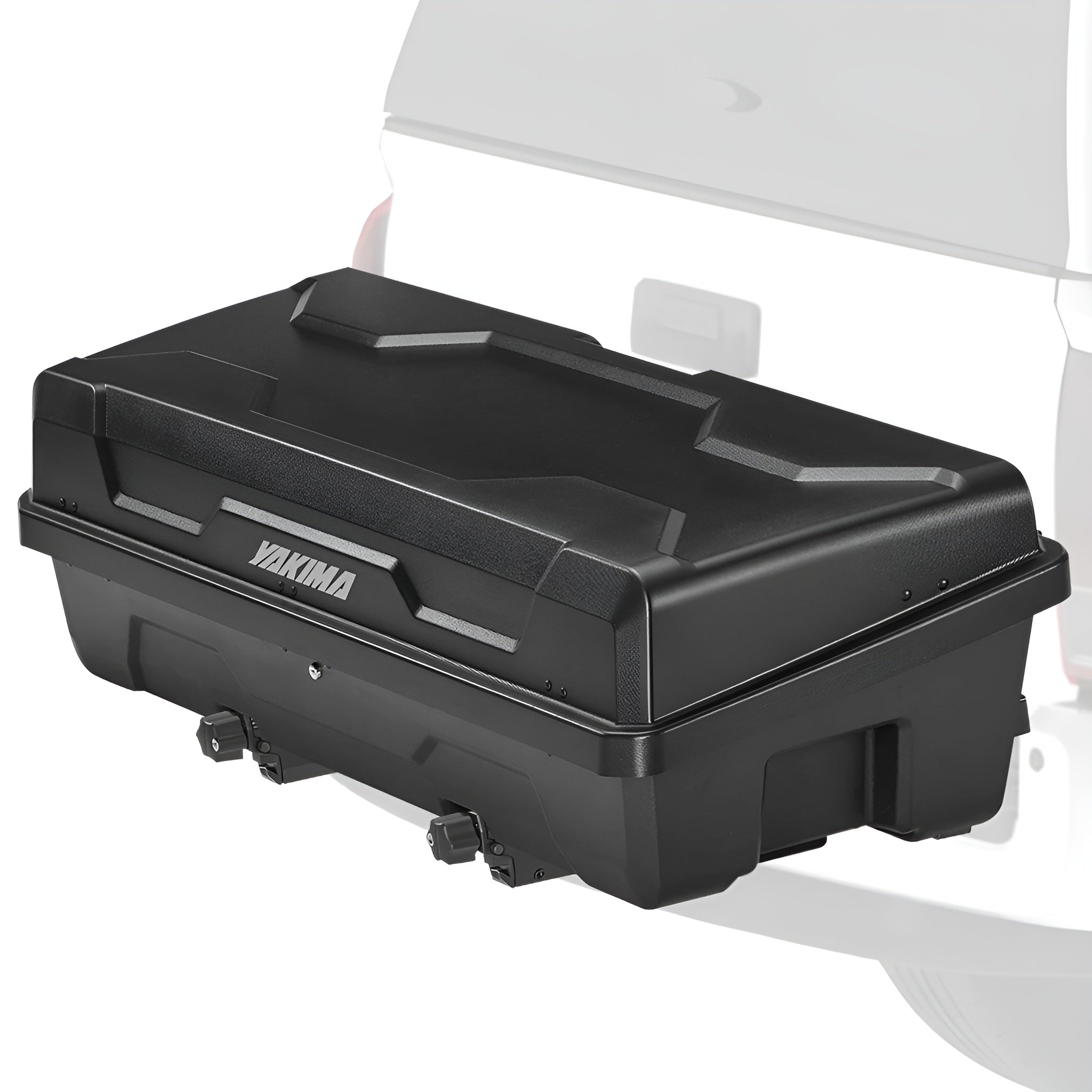 Yakima EXO SwingBase Hitch Base Rack & EXO GearLocker Vehicle Rooftop Cargo Box - VMInnovations