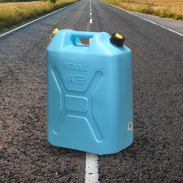 Scepter 5 Gal Military Style Water Can Container with Reversible Spout, 8 Pack - VMInnovations
