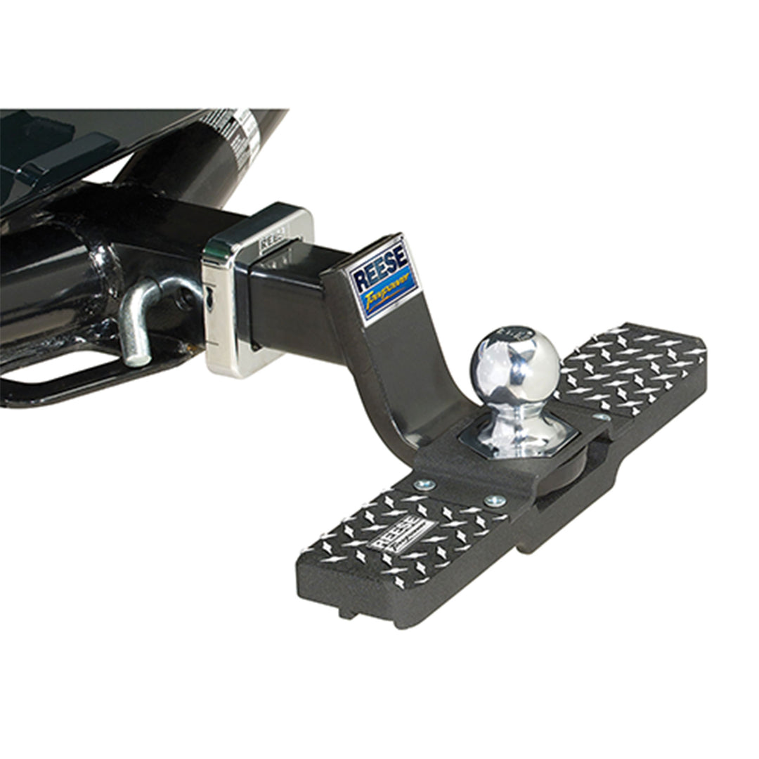 Reese Towpower Trailer Hitch Ball Mount Step with Cast Aluminum Construction - VMInnovations