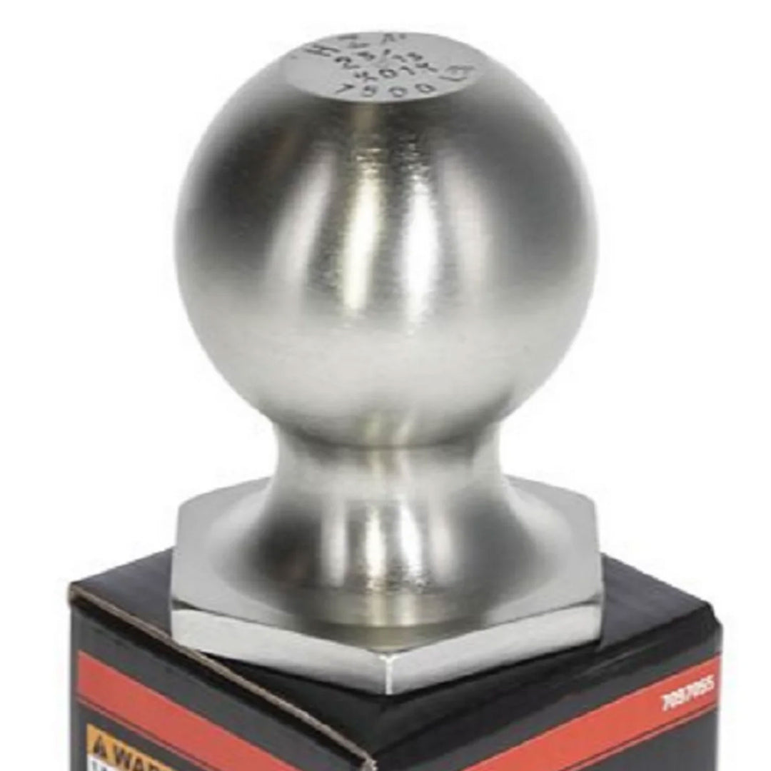 Bulldog 2-5/16 inch Diameter Interlock Hitch Ball, 7,500 Pound Capacity, HD Zinc - VMInnovations