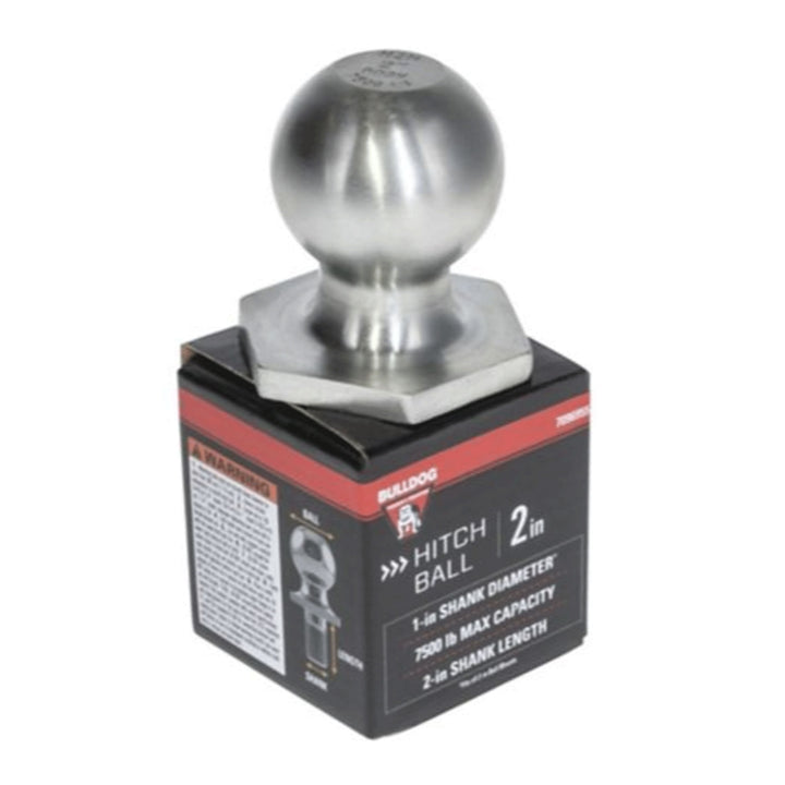 Bulldog Interlock Trailer Hitch Ball with 7,500 Pound Capacity for Automotive - VMInnovations