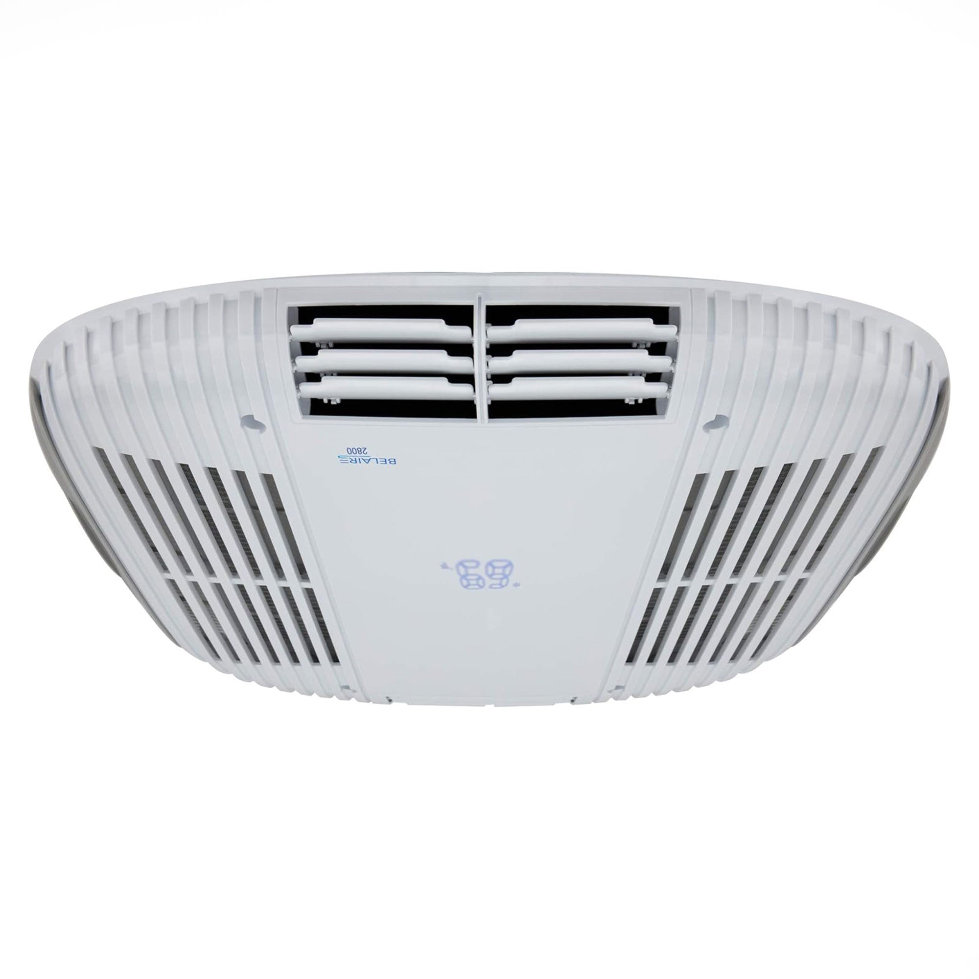RecPro RV Air Conditioner 9.5K BTU Quiet Cooling Unit with Remote Control, Black - VMInnovations