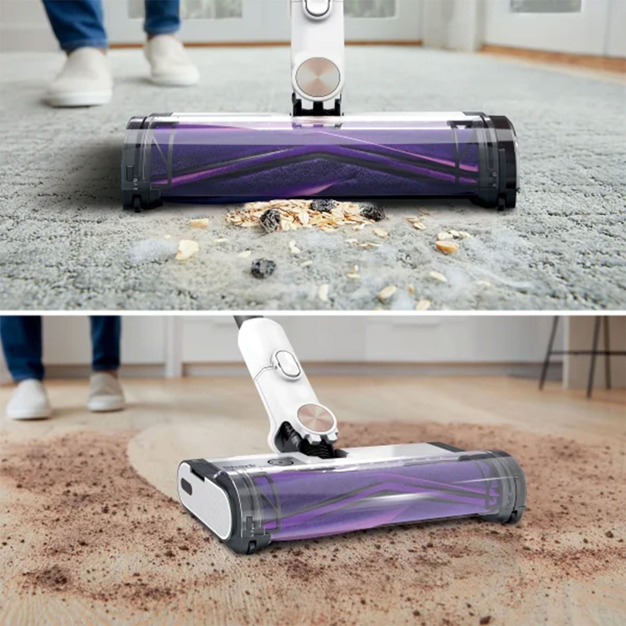 Shark Cordless Detect Pro Auto Empty Stick Vacuum, White (For Parts) - VMInnovations