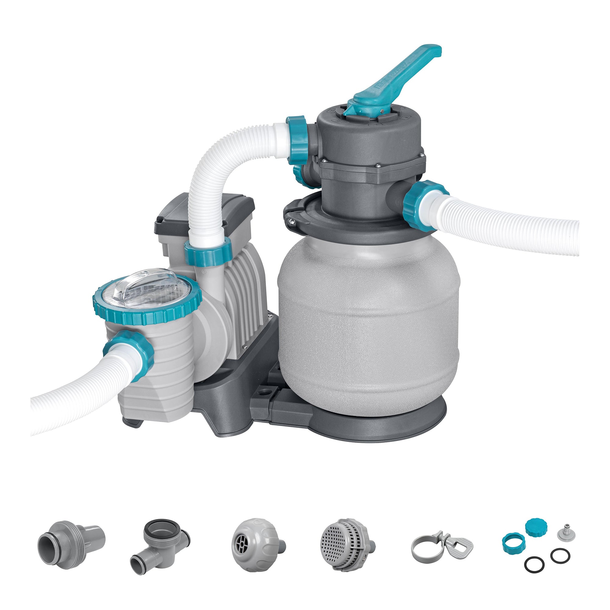 Bestway 1,500 Gal Sand Filter Pump for Above Ground Swimming Pools (Open Box)