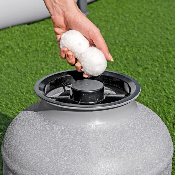 Bestway 2,200 Gallon Sand Filter Pump for Above Ground Outdoor Swimming Pools - VMInnovations