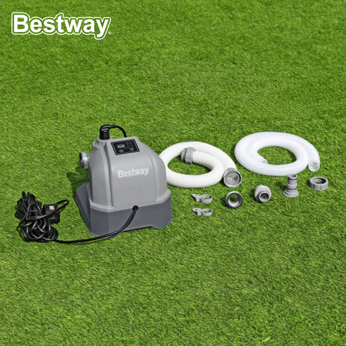 Bestway Hydrogenic 12 G/H Saltwater Chlorinator for Above Ground Pools(Open Box)