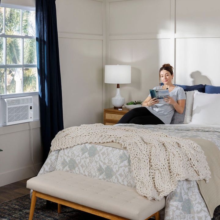 GE 6000BTU Window Air Conditioner Covers up to 250 Sq Ft (Certified Refurbished) - VMInnovations