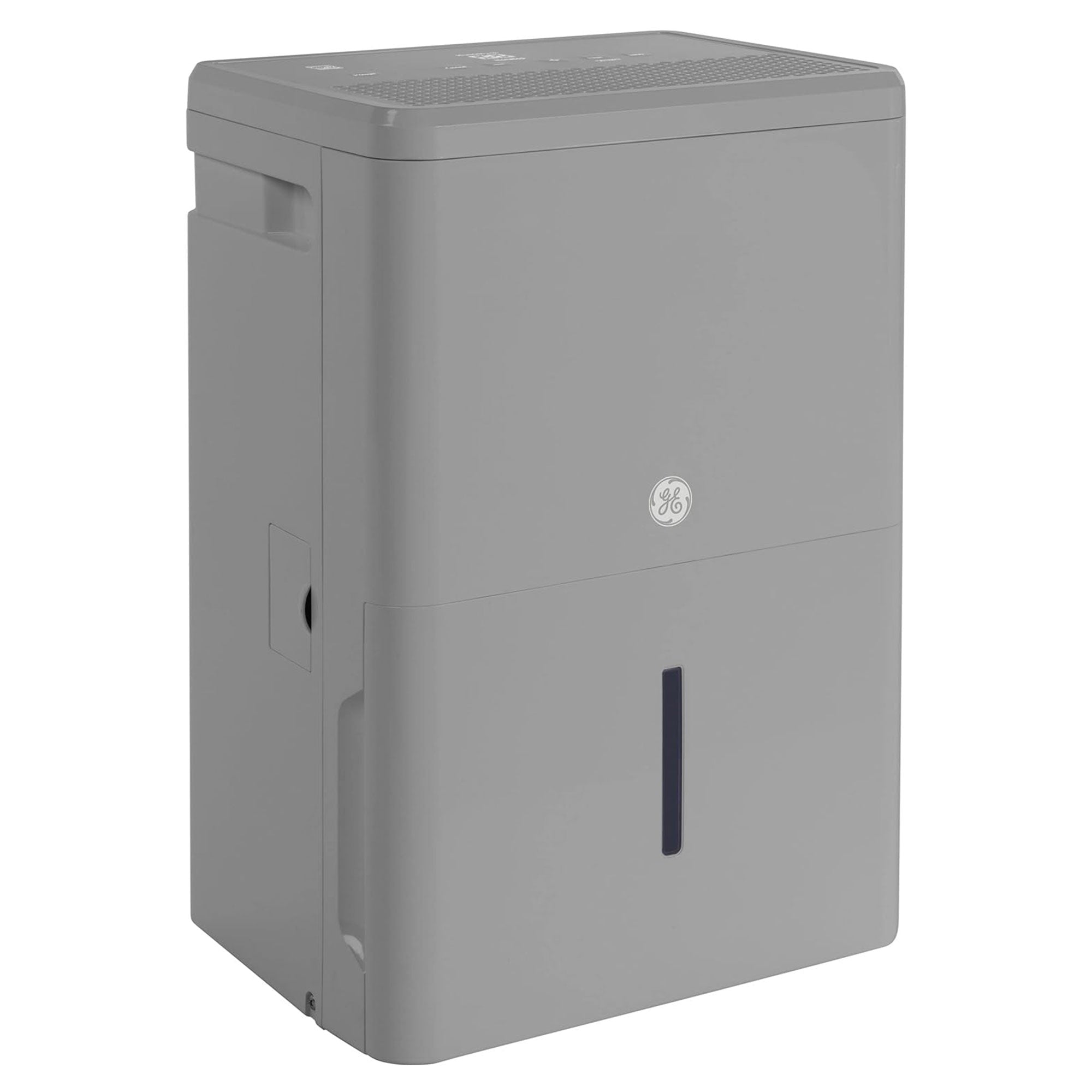 GE Portable 50 Pt Smart Dehumidifier Built In Pump, Gray (Certified Refurbished) - VMInnovations