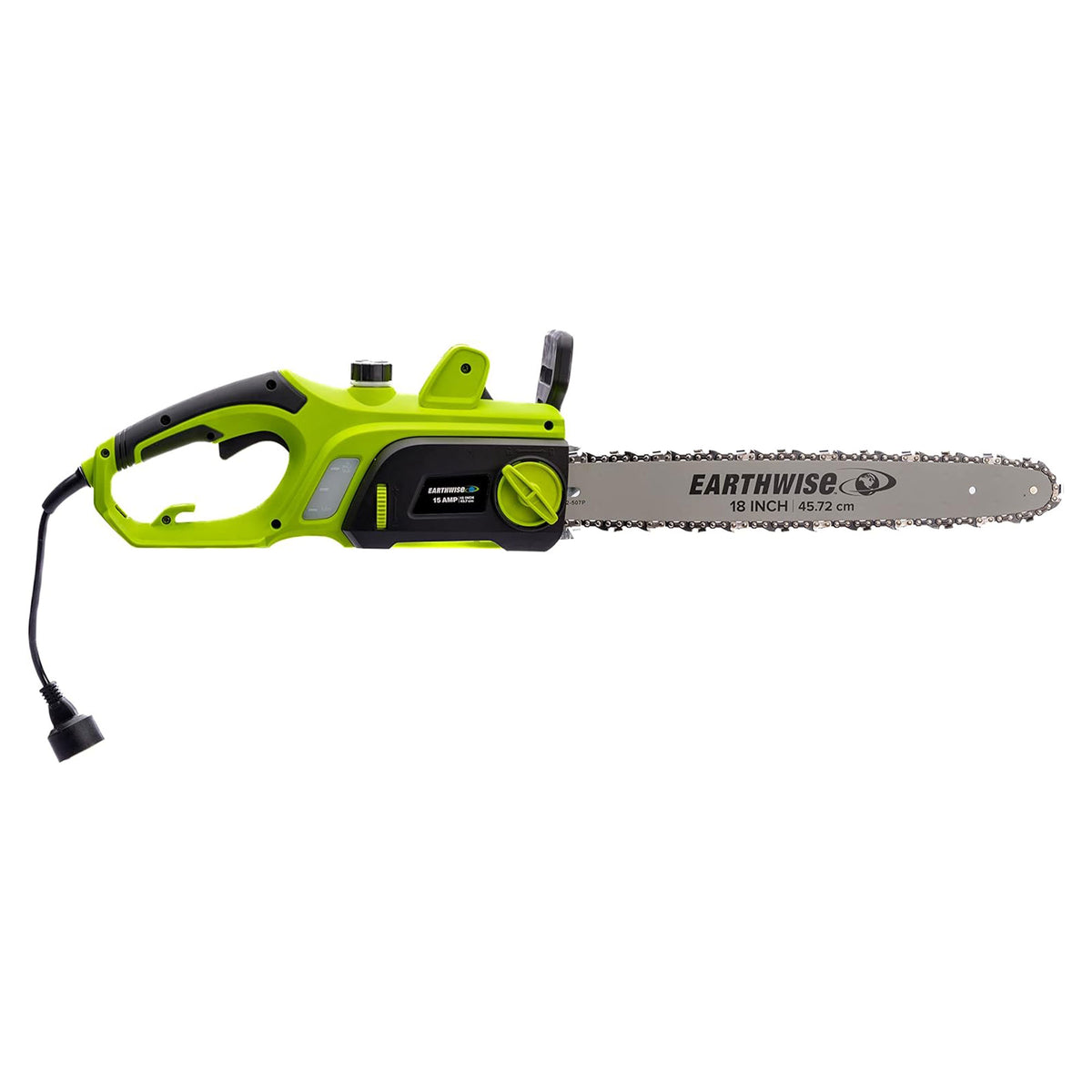 Earthwise Power Tools 8 Inch 15 Ampere Corded Electric Chainsaw with Handle