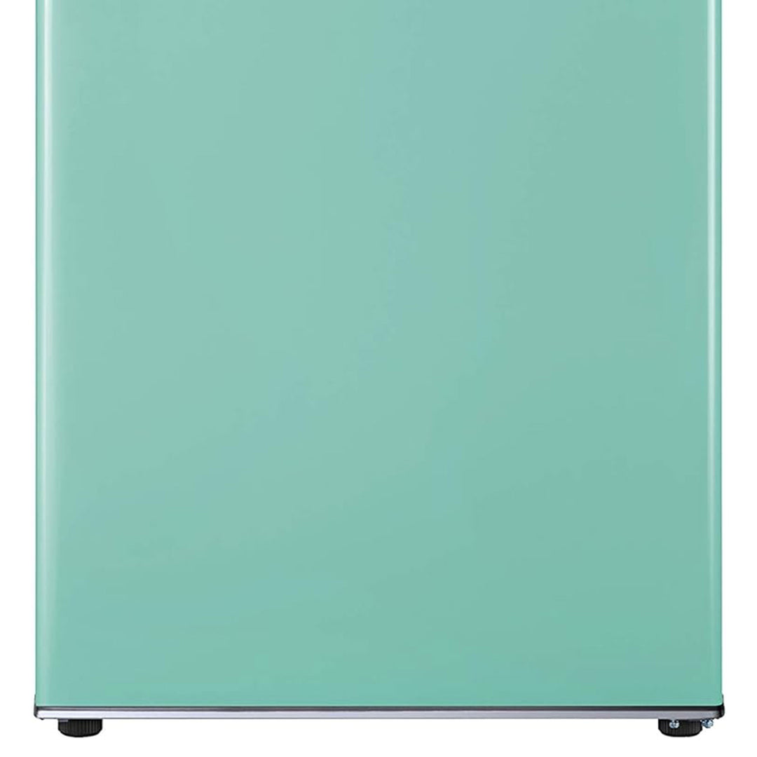 Galanz Retro Energy Efficient Compact Refrigerator w/Freezer, 3.3 Cu Ft, Green - VMInnovations