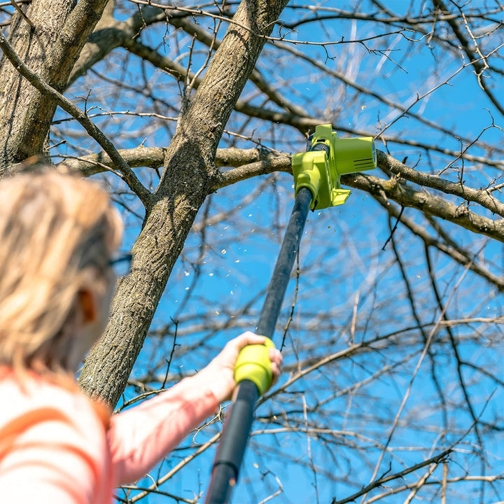 Earthwise Power Tools 16 inch Cordless Mini Pole Chainsaw with Battery Included - VMInnovations