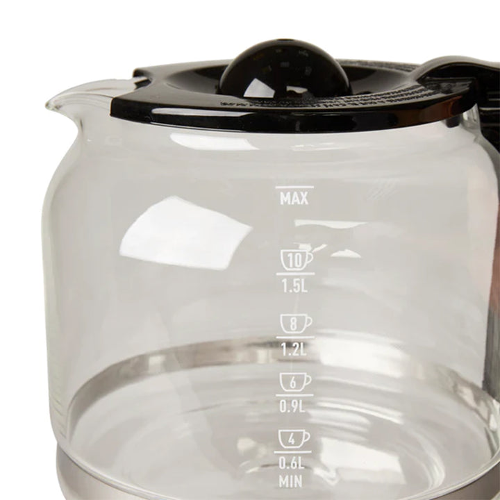 Haden Dorset 2 Slice Wide Slot Toaster & 12 Cup Coffee Maker, Black & Copper - VMInnovations
