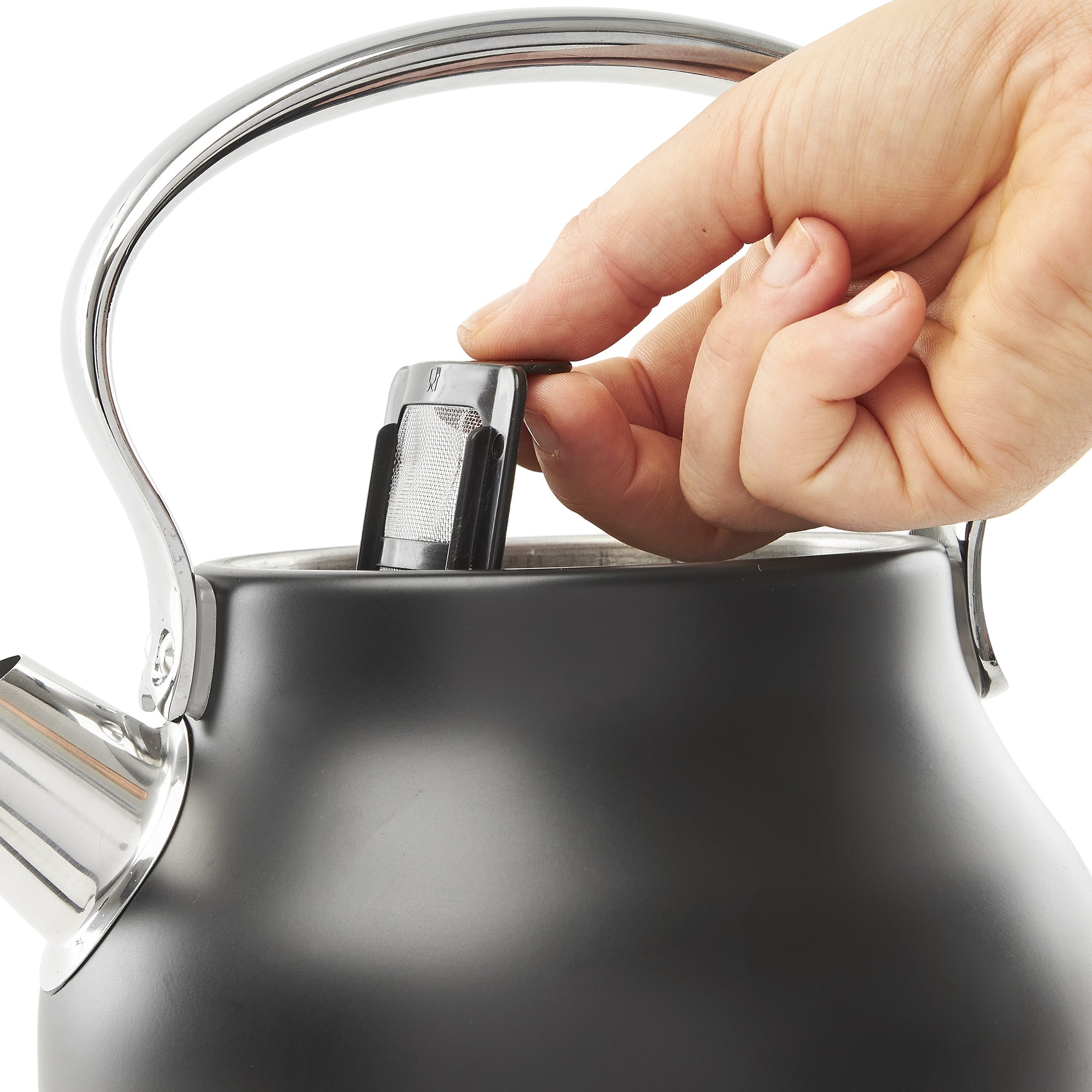 Haden Heritage 2 Slice Wide Slot Toaster & Electric Water Kettle, Black & Chrome
