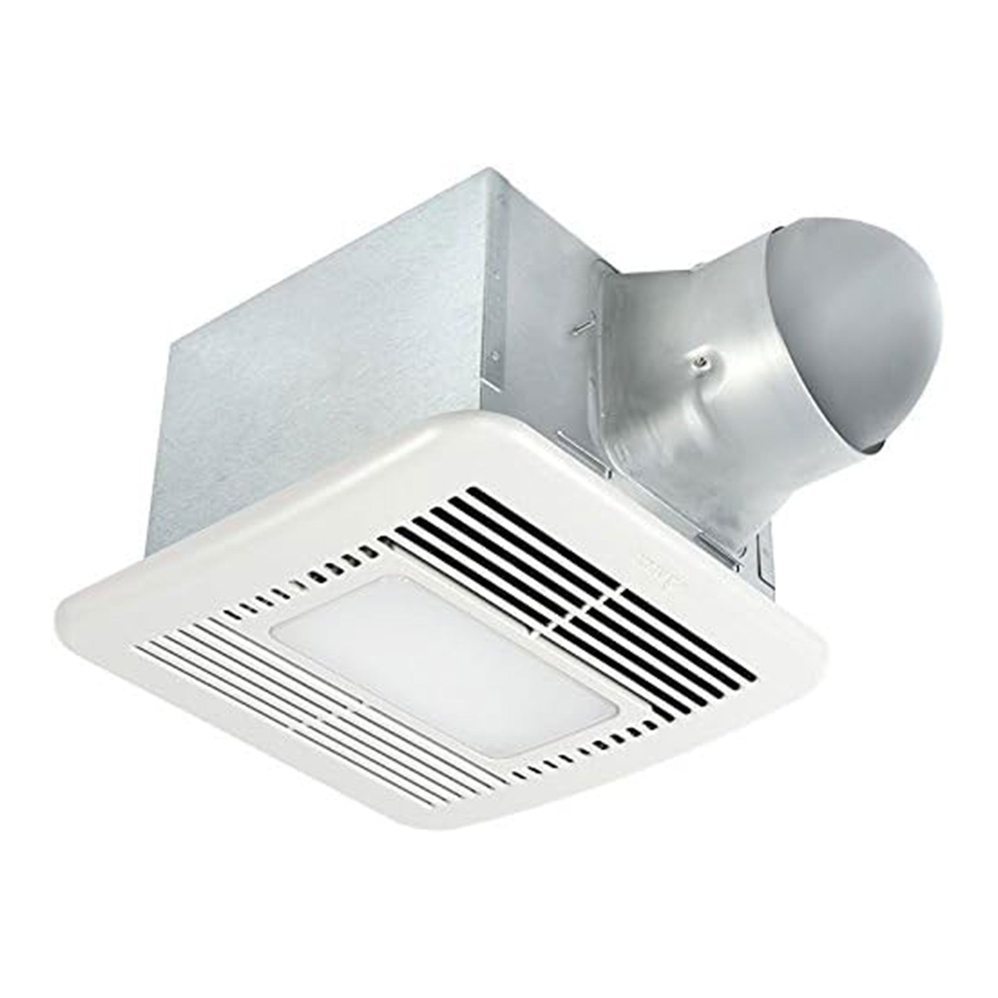 Delta Breez Exhaust Fan LED Light w/ Humidity Sensor, 80/110CFM, White(Open Box)
