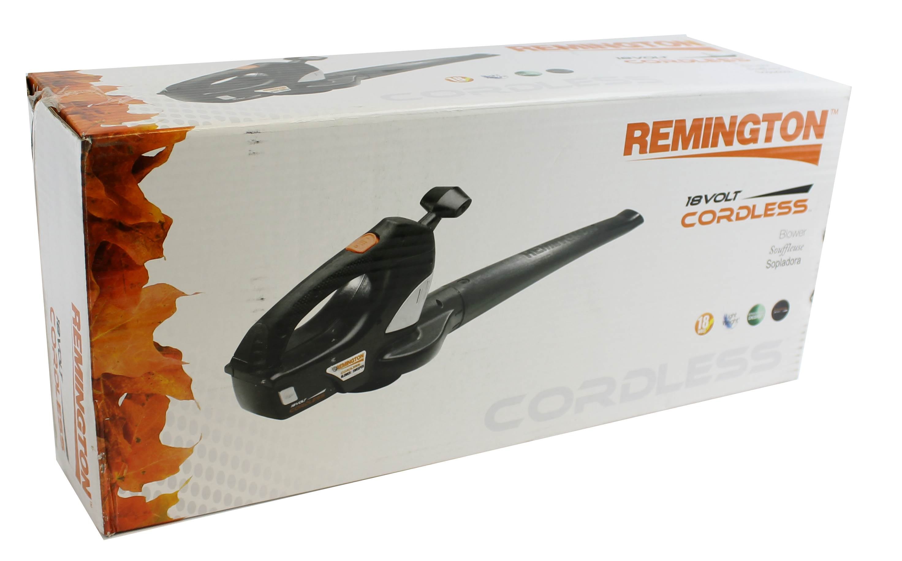 Remington RM170B 18V Cordless Handheld Electric Leaf Grass Blower 125 Mph