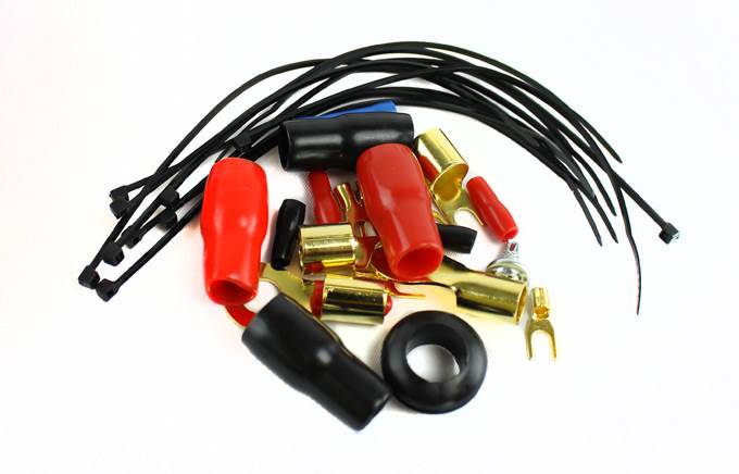 STINGER AWK-4000-DSF 1200W 8-Gauge Ga Amplifier Car Amp Wiring Kit AWK4000DSF