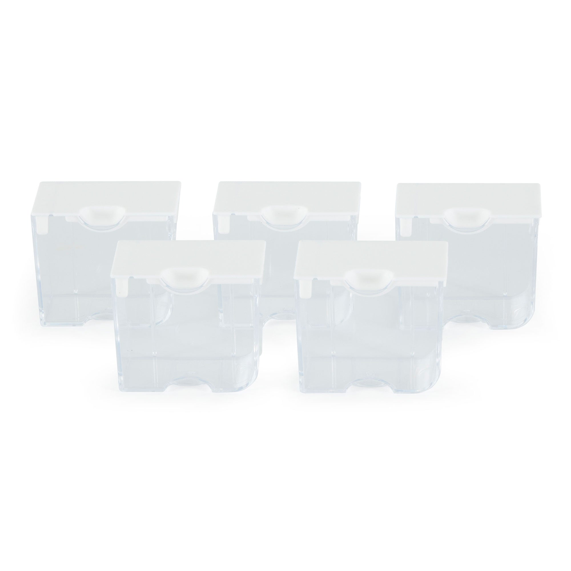 Elizabeth Ward Bead Storage Solutions 5 Piece Craft Supplies Containers, 2 Pack